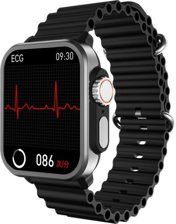Spovan H6 1.83 Inch Tft Screen Smart Watch Supports Bluetooth Call Blood Oxygen Monitoring Black