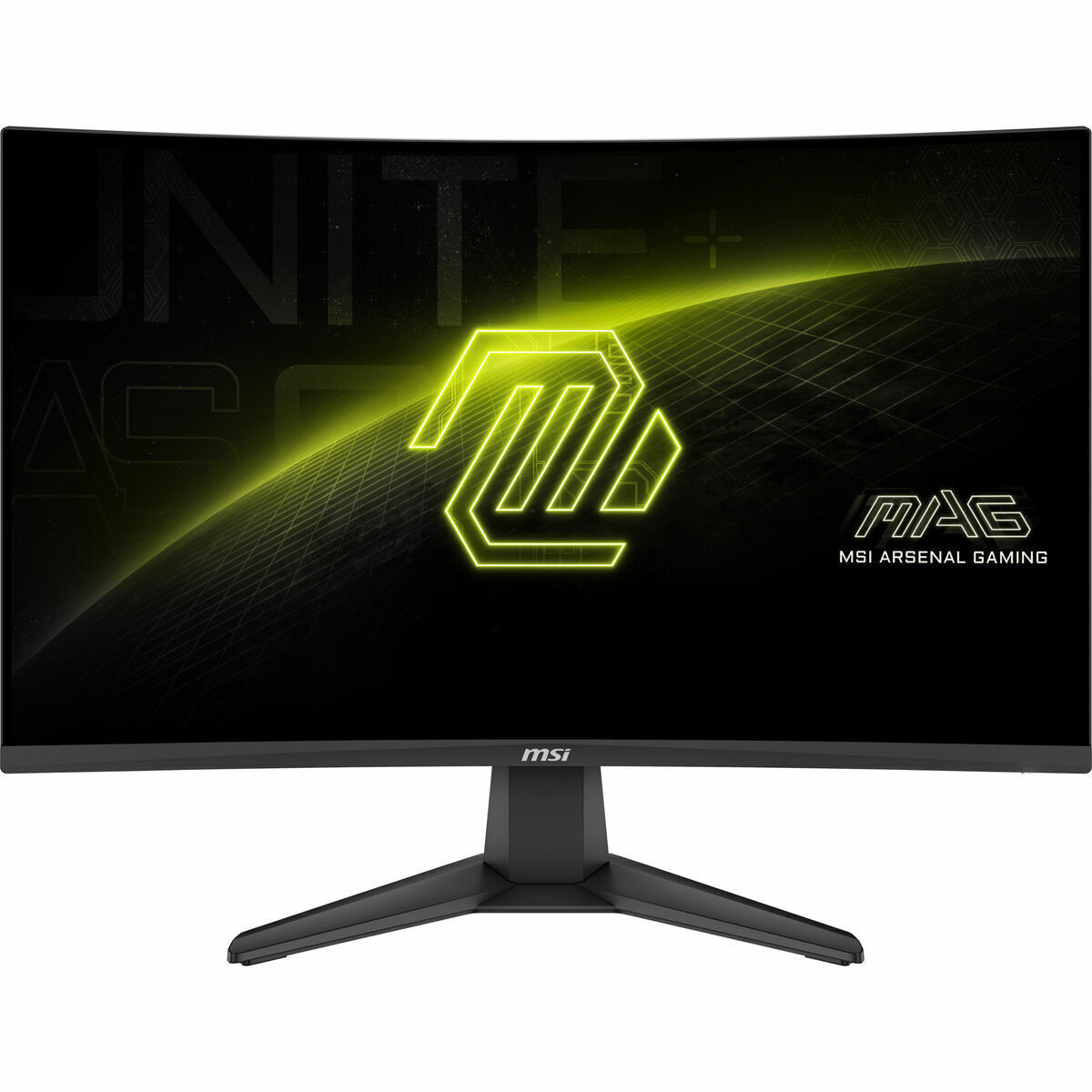 MSI MAG 276CF E20 VA HDR Monitor 27" FHD 1920x1080 200Hz with Response Time 0.5ms GTG view 1