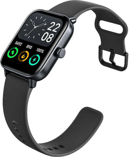 Bea-fon 101 45mm Smartwatch with Heart Rate Monitor (Black-Gray) vue 4