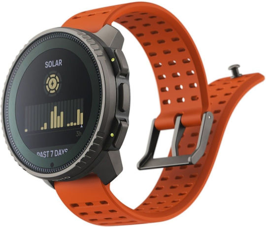 Suunto Vertical Titanium 49mm Waterproof Smartwatch with Heart Rate Monitor (Canyon) view 8