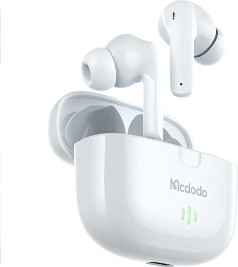 Mcdodo B03 In-ear Bluetooth Handsfree Earphones with Sweat Resistance and Charging Case White
