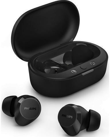 Philips TAT1209 In-ear Bluetooth Handsfree Earphones with Sweat Resistance and Charging Case Black