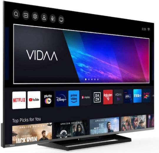 Toshiba Smart Television 40" Full HD LED 40LV3E68DG HDR (2024) vista 3