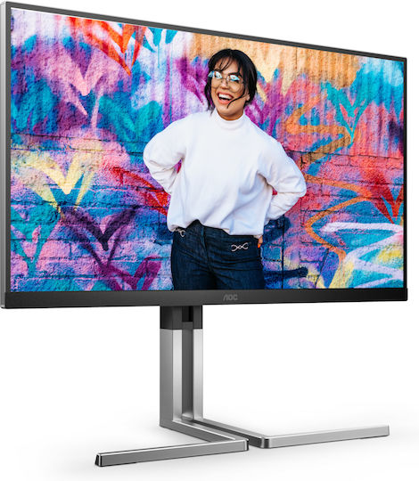 AOC Q27U3CV IPS HDR Monitor 27" QHD 2560x1440 with Response Time 4ms GTG view 3