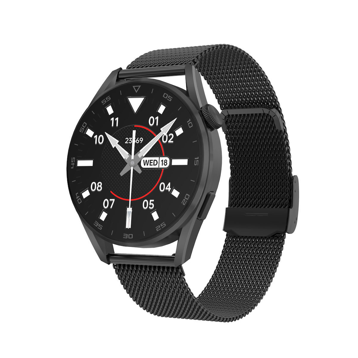 DeltaFiT Max Smartwatch with Heart Rate Monitor (Black) vue 5