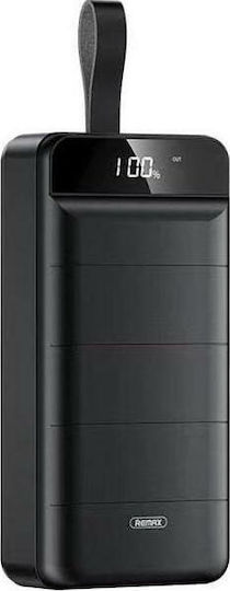 Remax RPP-185 Power Bank 50000mAh with 3 USB-A Ports Black