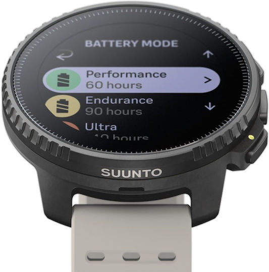 Suunto Vertical Stainless Steel 49mm Smartwatch with Heart Rate Monitor (Black Sand) view 3