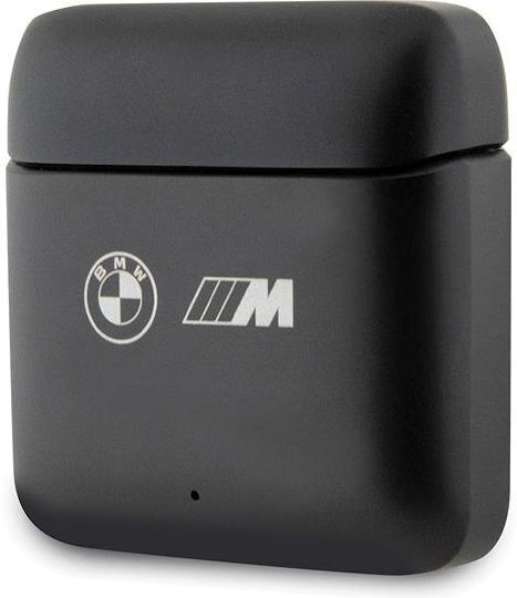 BMW Black M Collection In-ear Bluetooth Handsfree Earphones with Charging Case Black view 2