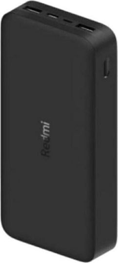Xiaomi Redmi VXN4304GL Power Bank 20000mAh 18W with 2 USB-A Ports Black view 4