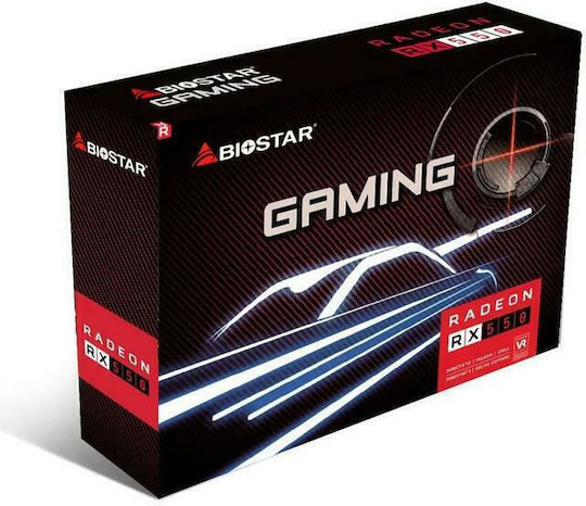 Biostar Radeon RX 550 2GB GDDR5 Gaming Graphics Card view 3