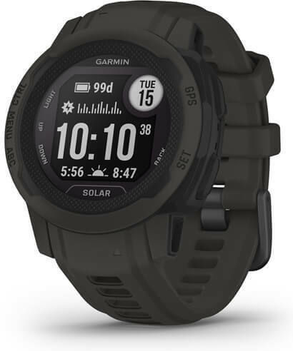 Garmin Instinct 2S Solar 40mm Waterproof Smartwatch with Heart Rate Monitor (Graphite) view 2