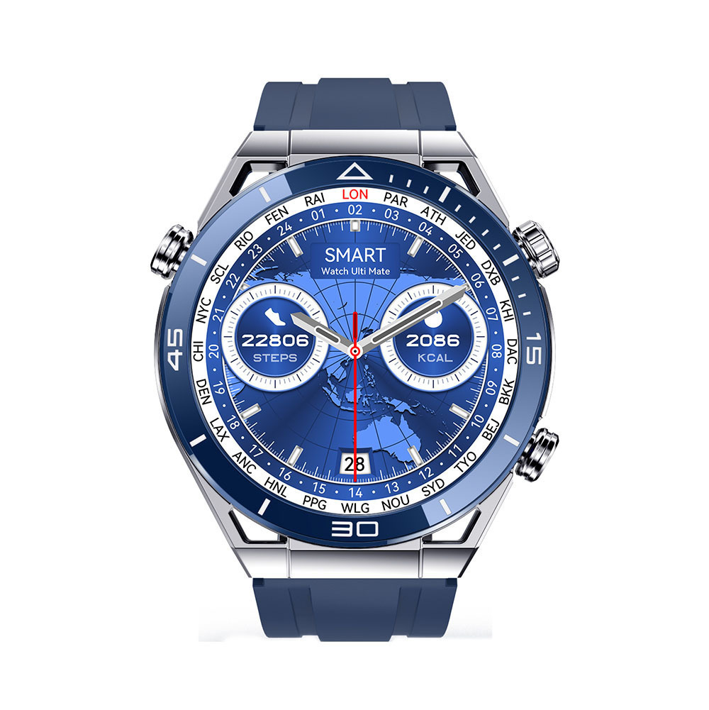Aluminium Smartwatch with Heart Rate Monitor (Silver) vue 2