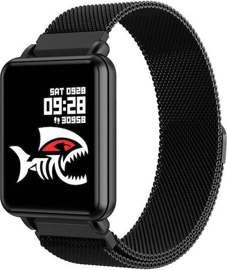 Colmi Land 1 46mm Smartwatch with Heart Rate Monitor (Black) vista 3