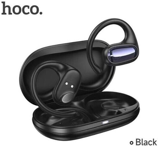 Hoco EA4 Open Ear Bluetooth Handsfree Earphones with Charging Case Black view 4