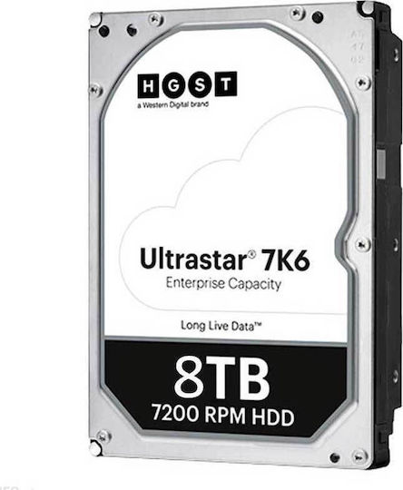 Western Digital Ultrastar DC HC320 8TB HDD Hard Drive 3.5" SATA III 7200rpm with 256MB Cache for NAS / Server 0B36404 HUS728T8TALE6L4