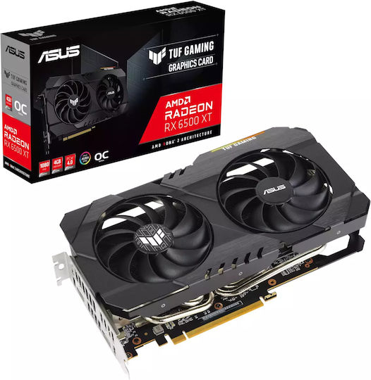 Asus Radeon RX 6500 XT 4GB GDDR6 TUF Gaming OC Graphics Card