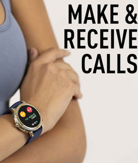 Reflex Active Series 25 Smartwatch with Heart Rate Monitor (Navy Gold) view 4