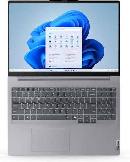 Lenovo Thinkbook 16 G7 ARP 16" IPS FHD+ (Ryzen 5-7535HS/16GB/512GB SSD/No OS) Arctic Grey (GR Keyboard) view 2
