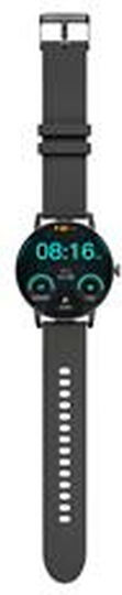 Celly TRAINERROUND2 Smartwatch with Heart Rate Monitor (Black)