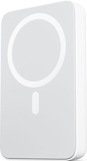 Alogic Lift 4-in-1 MagSafe Power Bank 10000mAh 18W with USB-A Port and USB-C Port White view 3