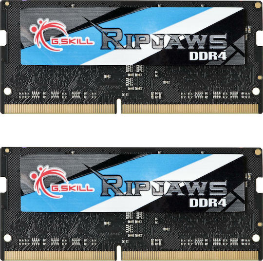 G.Skill Ripjaws DDR4 16GB RAM with 2x8GB Modules and Speed 2666 for Laptop F4-2666C19D-16GRS vista 4