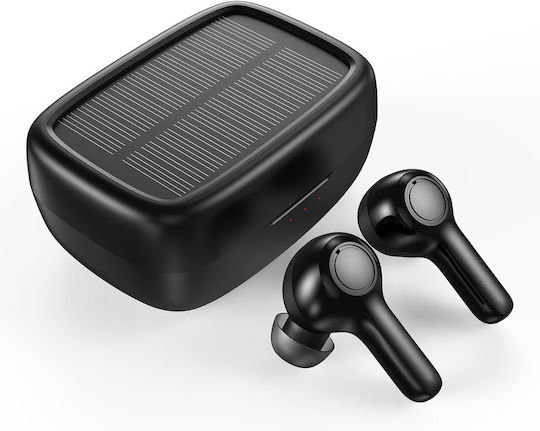 Choetech BH-T09 Earbud Bluetooth Handsfree Earphones with Charging Case Black view 1