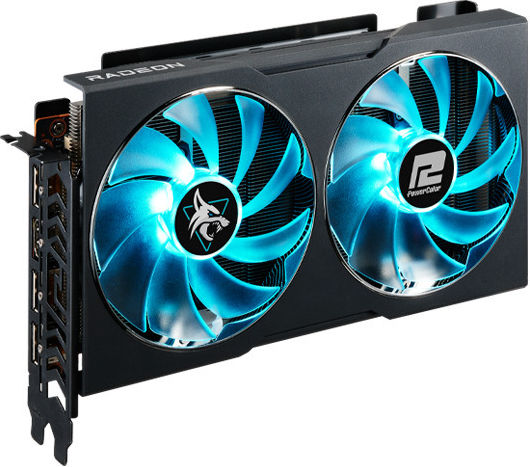PowerColor Radeon RX 7600 8GB GDDR6 Hellhound Graphics Card view 4