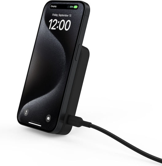 Belkin BoostCharge Pro MagSafe Power Bank 8000mAh 15W with USB-C Port Black view 5