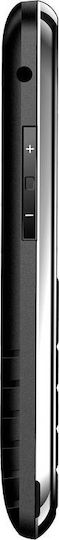 MaxCom MM720 Dual SIM Mobile with Large Buttons Black view 3