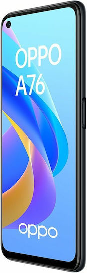 Oppo A76 Dual SIM (4GB/128GB) Glowing Black view 5