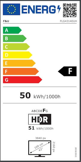 F&U Smart Television 43" Full HD LED FLG43140H (2023) vue 4