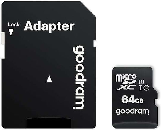 GoodRAM 64GB U1 UHS-I 100MB/s with Adapter view 1