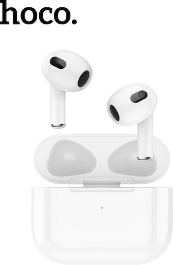 Hoco EW43 Earbud Bluetooth Handsfree Earphones with Charging Case White view 1