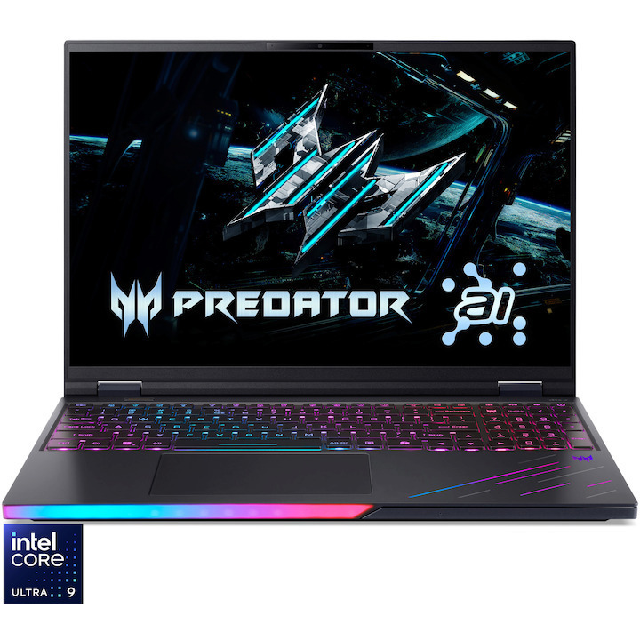 Acer Predator Helios 16 AI PH16-73-98GA 16" OLED QHD+ 240Hz (Ultra 9-275HX/32GB/2TB SSD/GeForce RTX 5070/W11 Pro) (International English Keyboard)