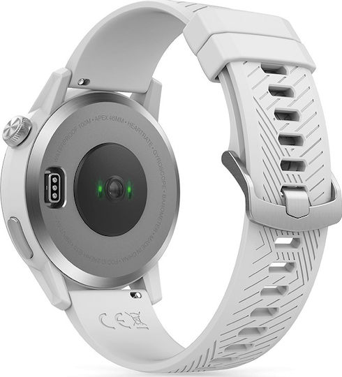 Coros Apex Titanium 46mm Waterproof Smartwatch with Heart Rate Monitor (White) view 3