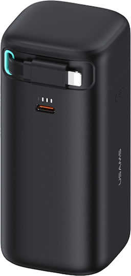 Usams US-CD217 Power Bank 18000mAh 22.5W with USB-C Port Black