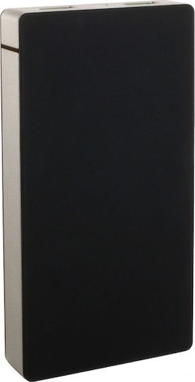 PowerNeed P10000B Power Bank 10000mAh with 2 USB-A Ports Black vue 2