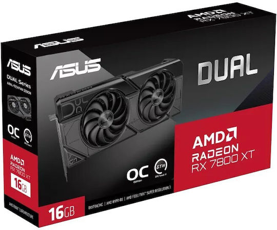 Asus Radeon RX 7800 XT 16GB GDDR6 XT OC Edition Graphics Card view 9