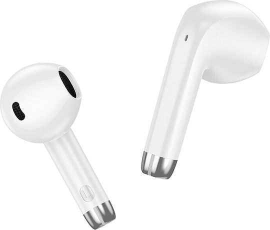 Hoco EQ1 Earbud / In-ear Bluetooth Handsfree Earphones with Charging Case White view 3