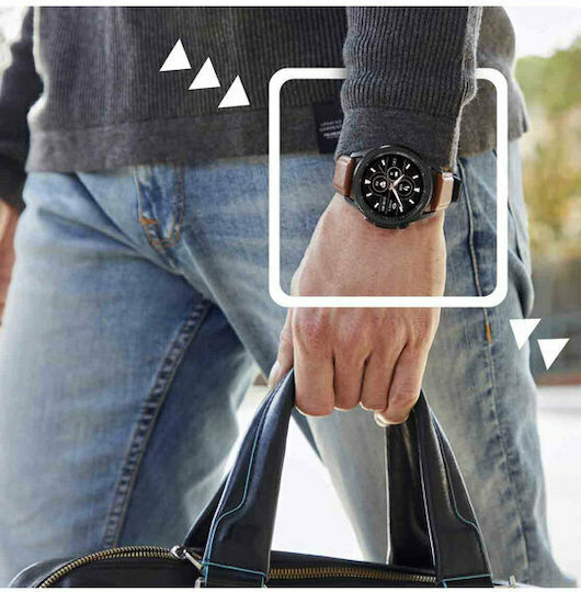 Marea Β57011 47mm Smartwatch with Heart Rate Monitor (Brown) view 3