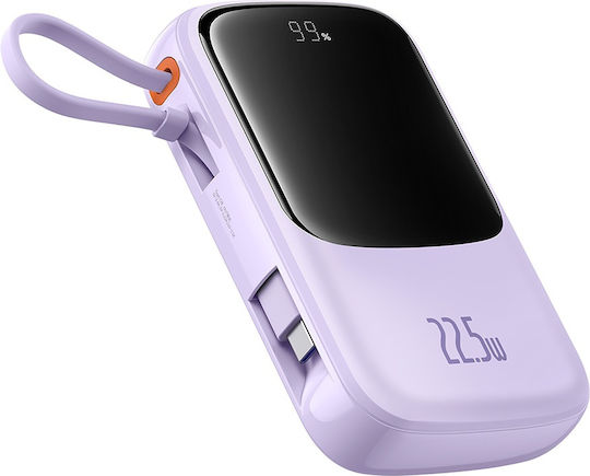 Baseus Qpow Pro+ Power Bank 10000mAh 22.5W Purple view 2