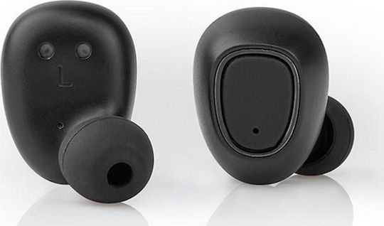 Nedis HPBT5052BK In-ear Bluetooth Handsfree Earphones with Charging Case Black view 5