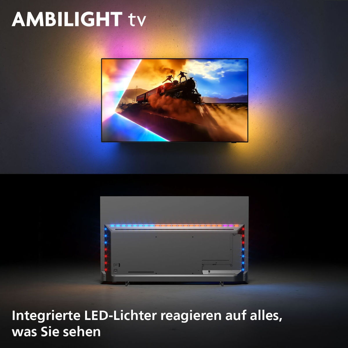 Philips Smart TV 48" 4K UHD OLED 4K Ambilight TV HDR (2025) 48OLED760/12 view 3