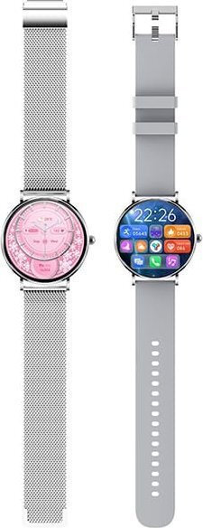 Tracer SMK12 Stellar Smartwatch with Heart Rate Monitor (Silver) view 3