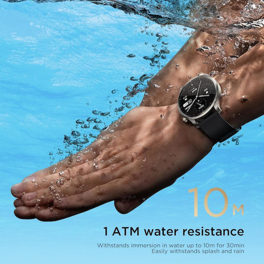 Joyroom Jr-fv1 Venture Series 1.43 Inch Bluetooth Call Smart Watch Supports Sleep Monitoring Blood Oxygen Detection Dark Grey view 8