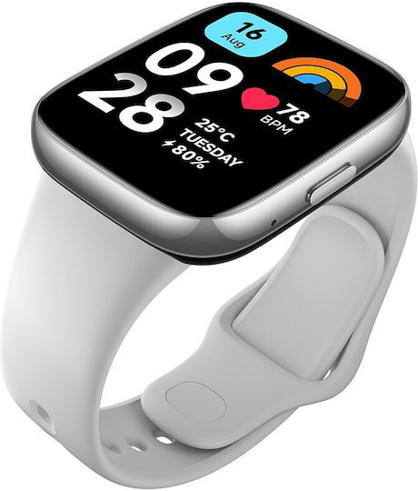 Xiaomi Redmi Watch 3 Active Waterproof with Heart Rate Monitor (Gray) view 4