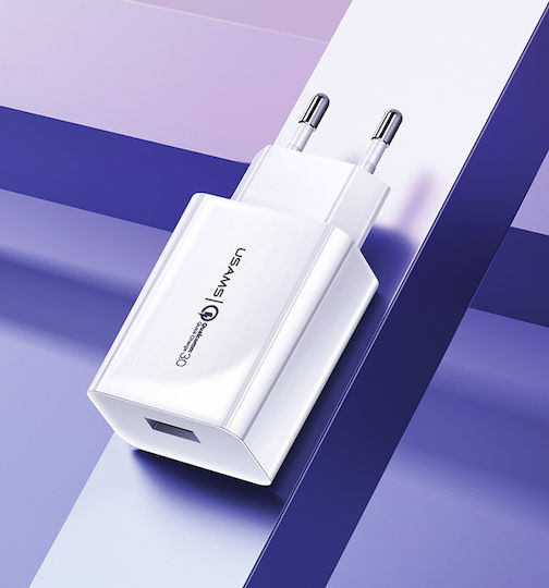 Usams CD205 Power Bank 10000mAh 10W with 2 USB-A Ports Black view 8