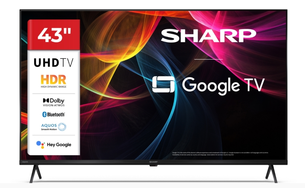 Sharp Smart TV 43 Inch 4K Ultra HD LED 43HL4265E HDR (2025) view 1