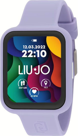 Liu Jo Voice Fancy Stainless Steel 42mm Smartwatch with Heart Rate Monitor (Glicine) view 2