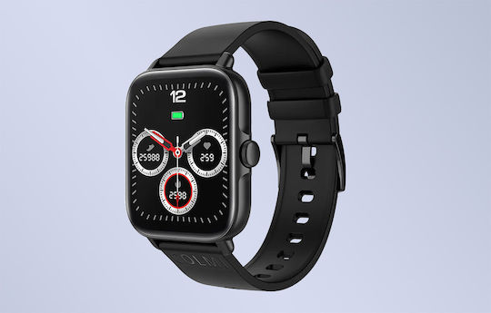 Colmi P28 Plus Aluminium Smartwatch with Heart Rate Monitor (Black) view 6